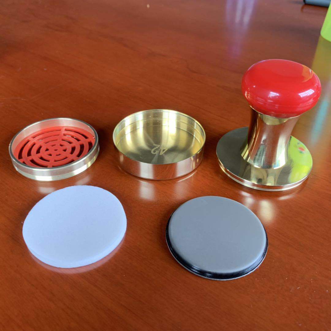 纯铜光敏印章材料批发红头印章芯片光敏印章金属印章材料批发